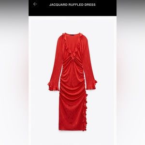 Zara dress! It is beautiful; new. I could not use it because does not fit on me.